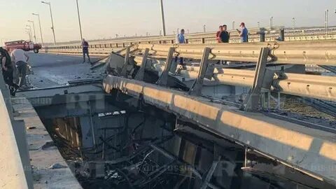 Крымский мост последние события