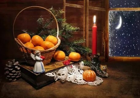 Картинки новогодний натюрморт