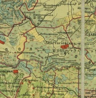Анастасиевская краснодарский край на карте