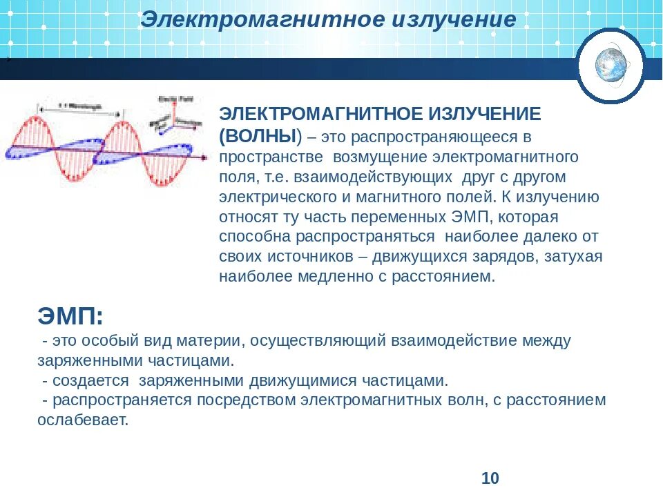 Излучение электромагнитных волн это