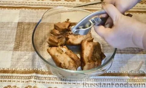 Сало с дымом