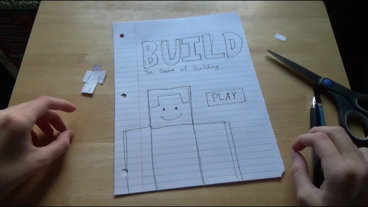 Paper game бумажная игра