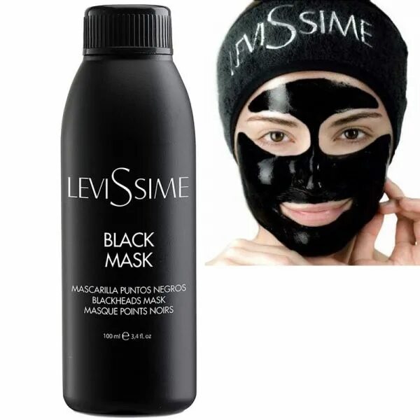 Черная маска косметика. Black Mask Levissime - черная пленочная маска для проблемной кожи, 100мл. Levissime Mask косметика. Маски для лица Левиссиме. Levissime маски тканевые.