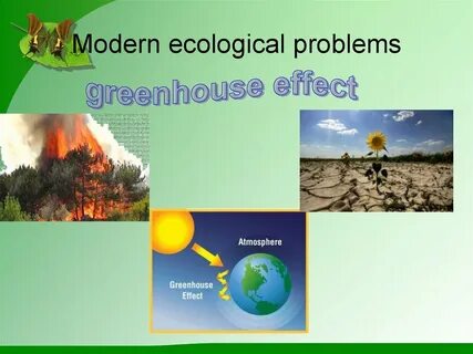 Environment ecological problems