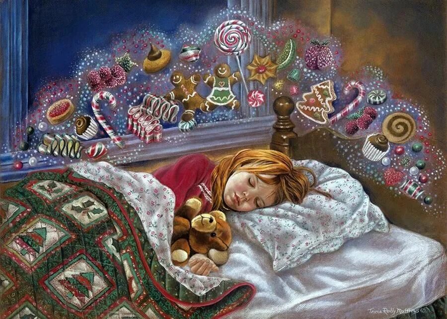Сладкий сон новый год. Сладкий сон новый год. Предновогодний сон. Доброй ночи с елкой. Сладкий сон новый год.
