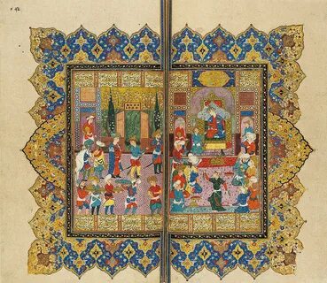 Каковы особенности миниатюр в арабских книгах