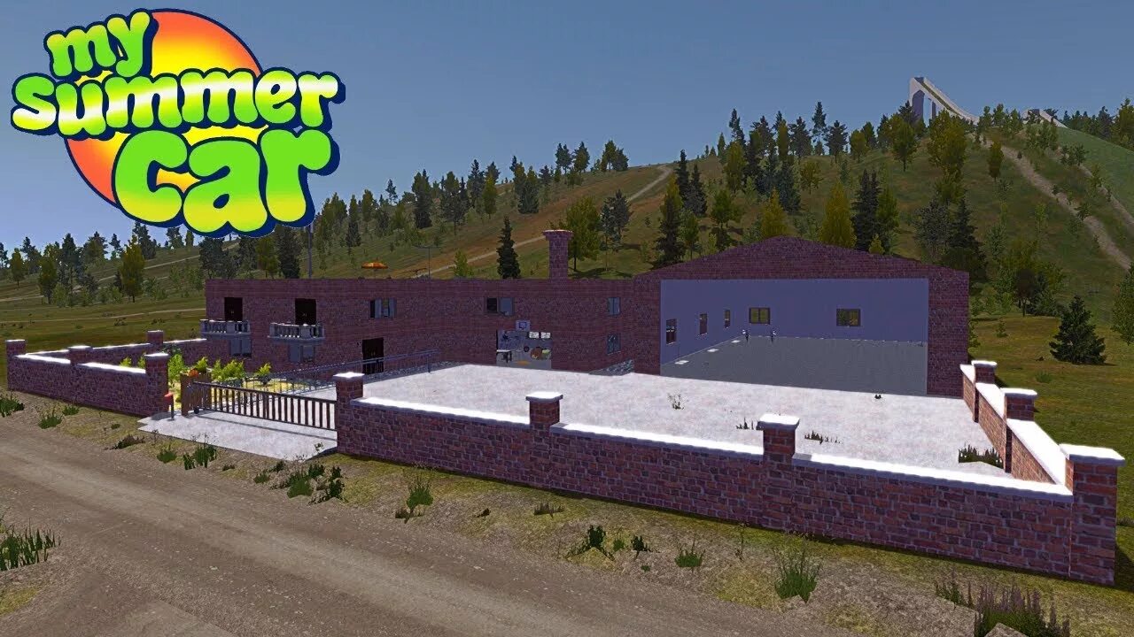 Моды на май саммер кар новый дом. Дом на май саммер. Мод на my Summer car New House updated - large Residence. Особняк Лоппе my Summer car. Май саммер кар моды.