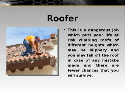 Dangers jobs