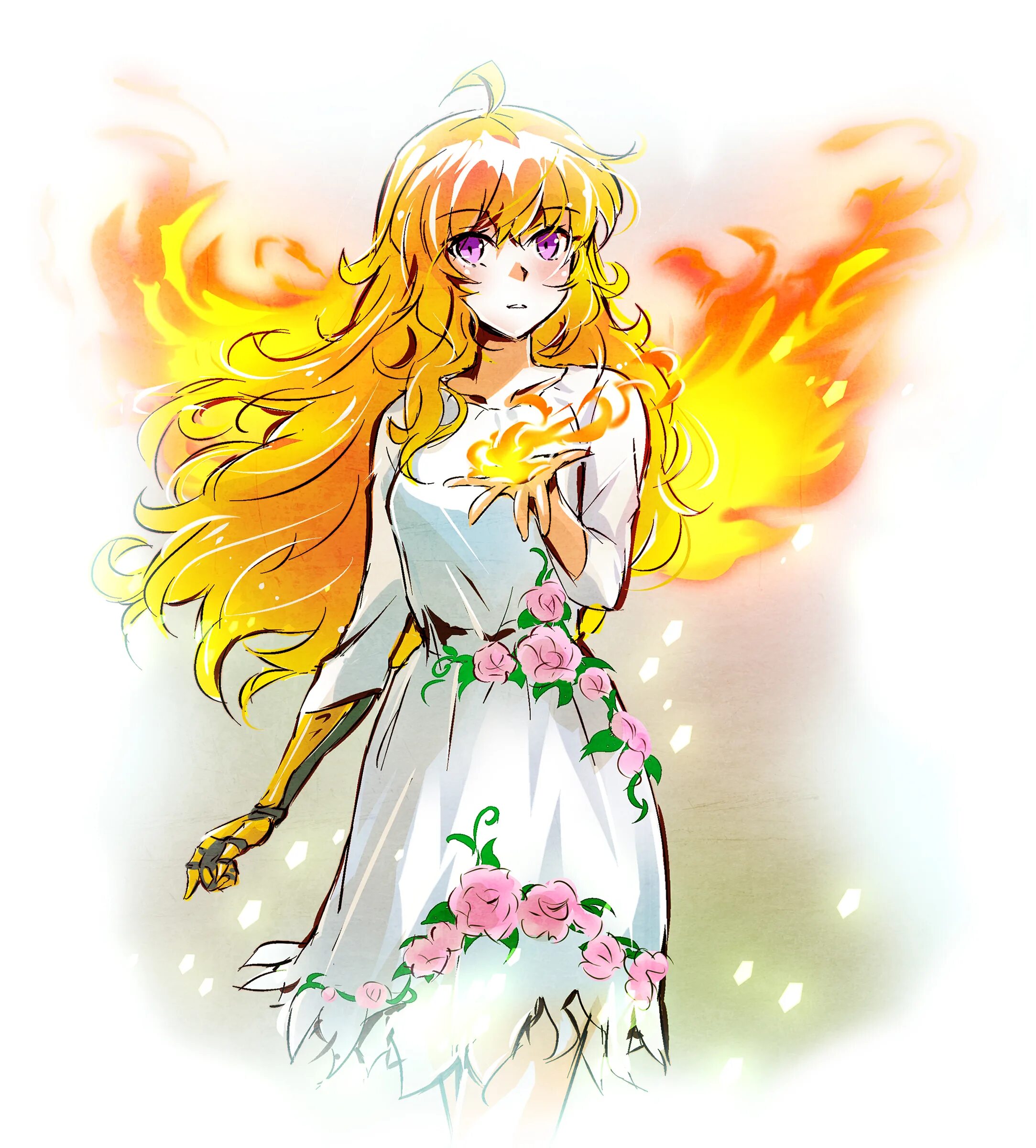 RWBY Янь Сяо Лонг. Yang Xiao long Dress. Xiao long