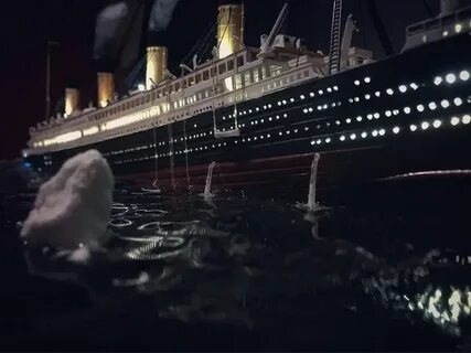 The titanic had