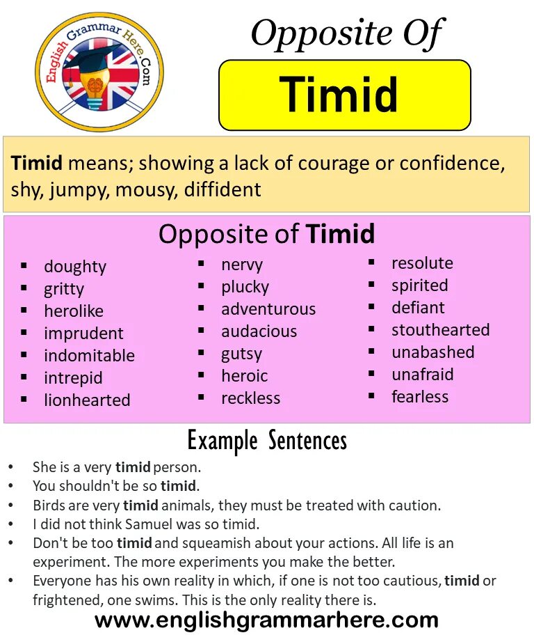 Opposite of mean. Opposite meaning. Timid синонимы на английском. Mean антоним на английском. Opposite of each