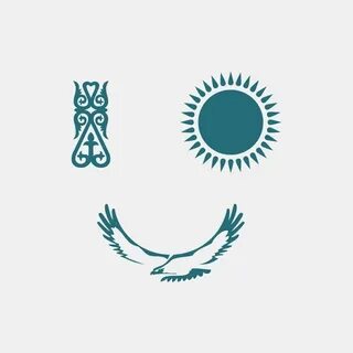 Орнамент на флаге казахстана