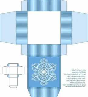 Новогодний подарок схема