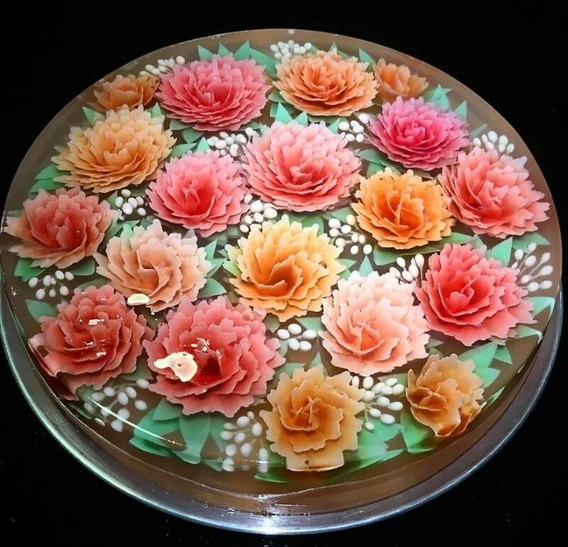 ЖЕЛЕЙНЫЙ торт. 3д желейные торты. Желатиновые цветы для торта. Торт желе 3д. Желейные цветы