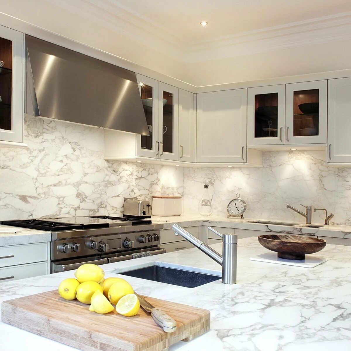 Beautiful White Kitchens - House of Hargrove Antique white kitchen, Beautiful ki