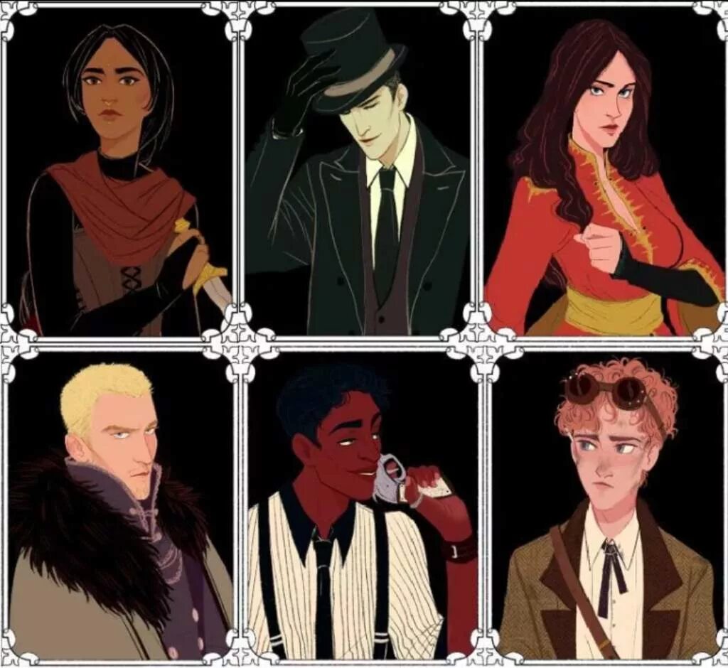 Ли бардуго персонажи. Шестёрка воронов персонажи книги арты. Гришаверс джеспер. Матиас шестёрка воронов. Шестёрка воронов сериал персонажи.