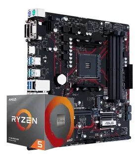 Kit Upgrade Ryzen 5 3600 + B450m Asus Gaming Mercado Livre.