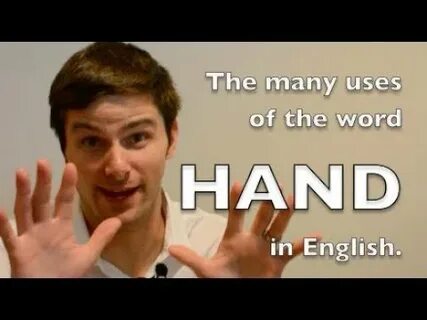 Hand verb
