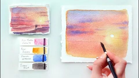 Техника акварели для начинающих