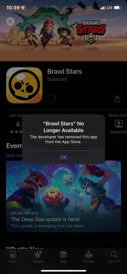 Как обновить brawl stars на iphone