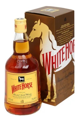 White Horse Blended Scotch Whisky Années 60 - Au droit de bouchon