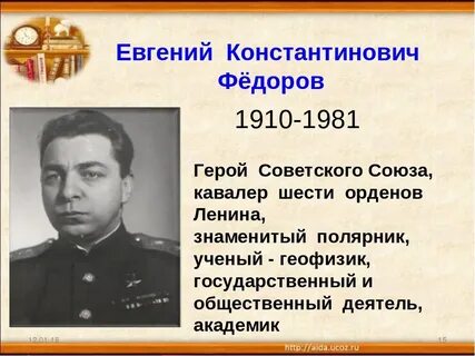 Федоров константинович