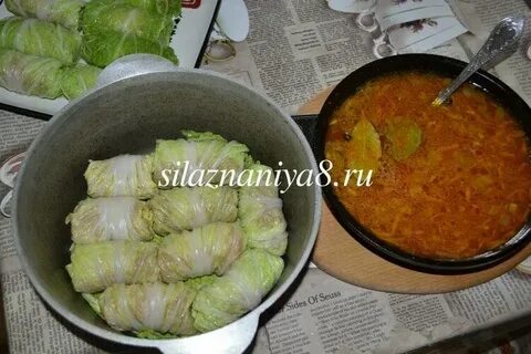 Пекинская капуста с рисом в мультиварке