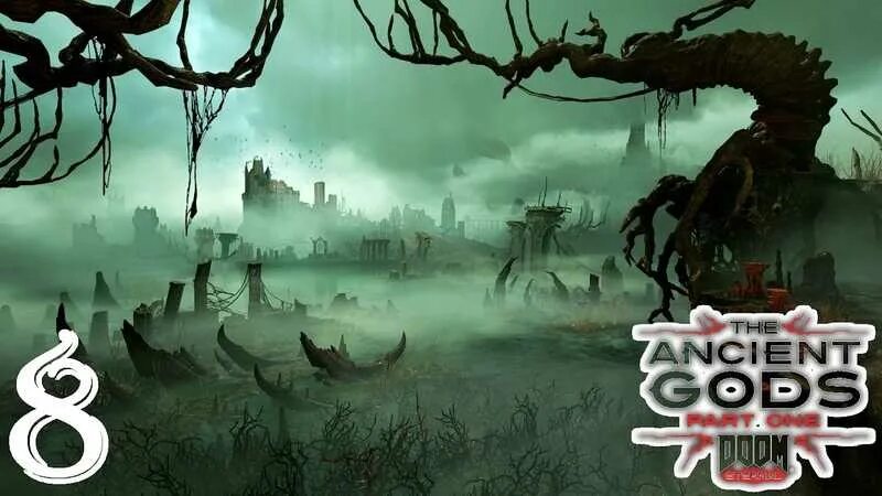 Ancient gods испытания. Doom Eternal кровавое болото. Кровавое болото.