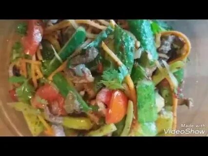 Огурцы с мясом по корейски рецепт