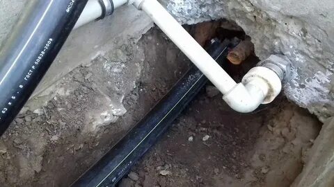 Водопровод разбор