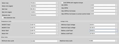 App configure