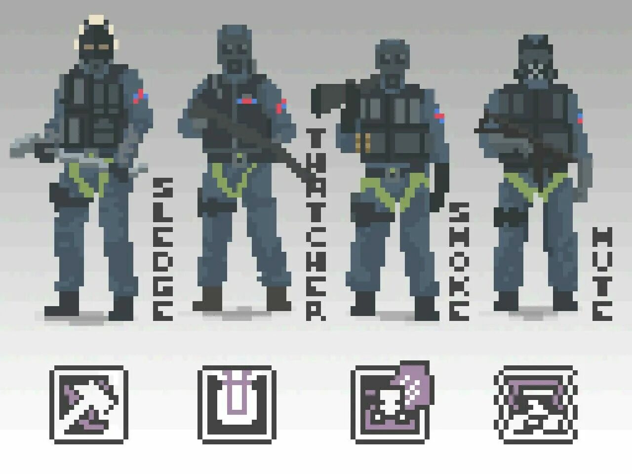 Css пиксели. Пиксельный сталкер спрайт. Сталкер 2д персонаж пиксельный. R6s Pixel Art. Пикселярт Rainbow Six.