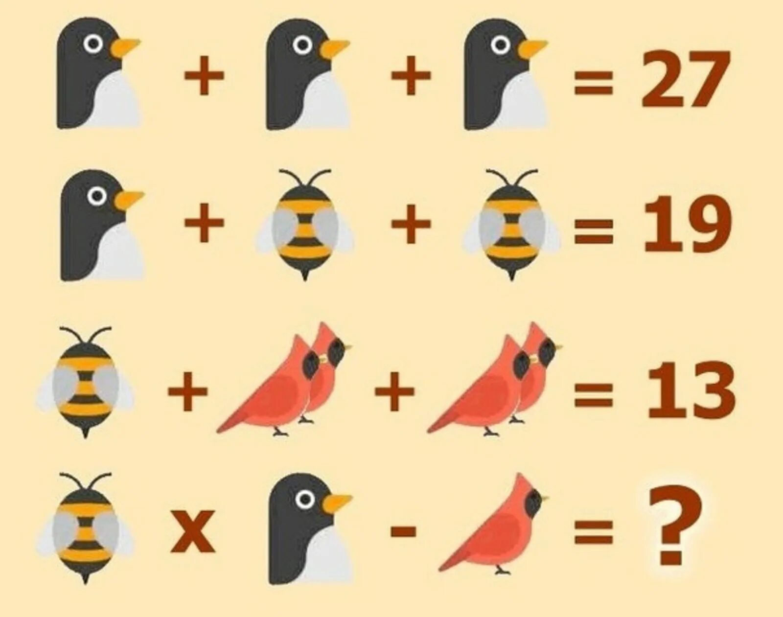 Отгадать число 7