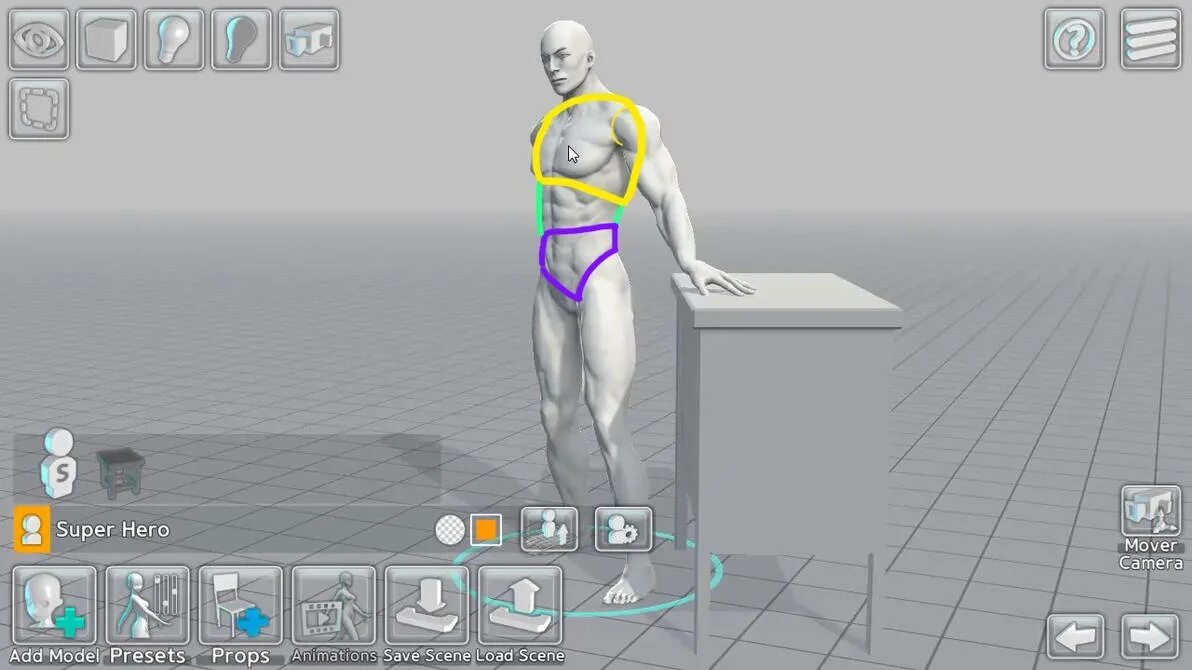 Magic poser web. Poser программа. poser 3d программа. позер для художников. магик позер.