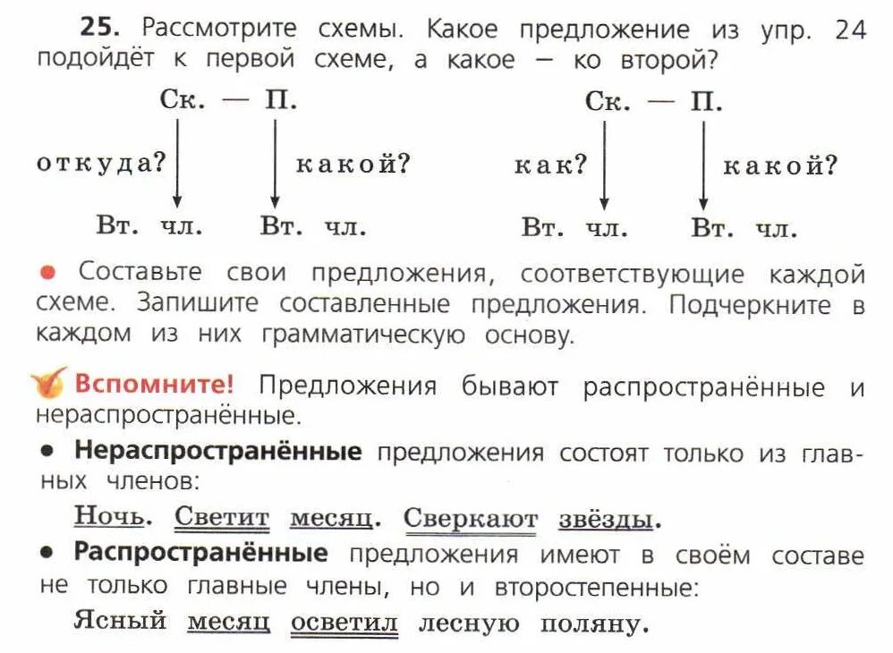 Рассмотри схемы в каких случаях. Рассмотрите схемы предложений. Схема предложения. Рассмотри схему предложения. Рассмотрите схемы какое предложение из упр 24 подойдет к первой схеме.