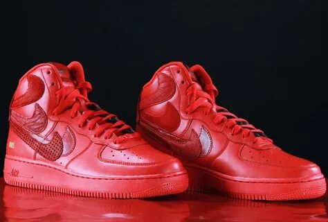 Nike air force 1 красные