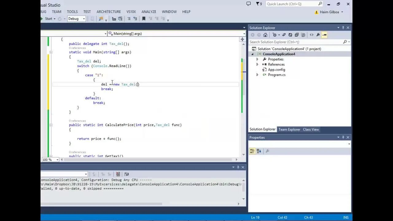 Return self func args