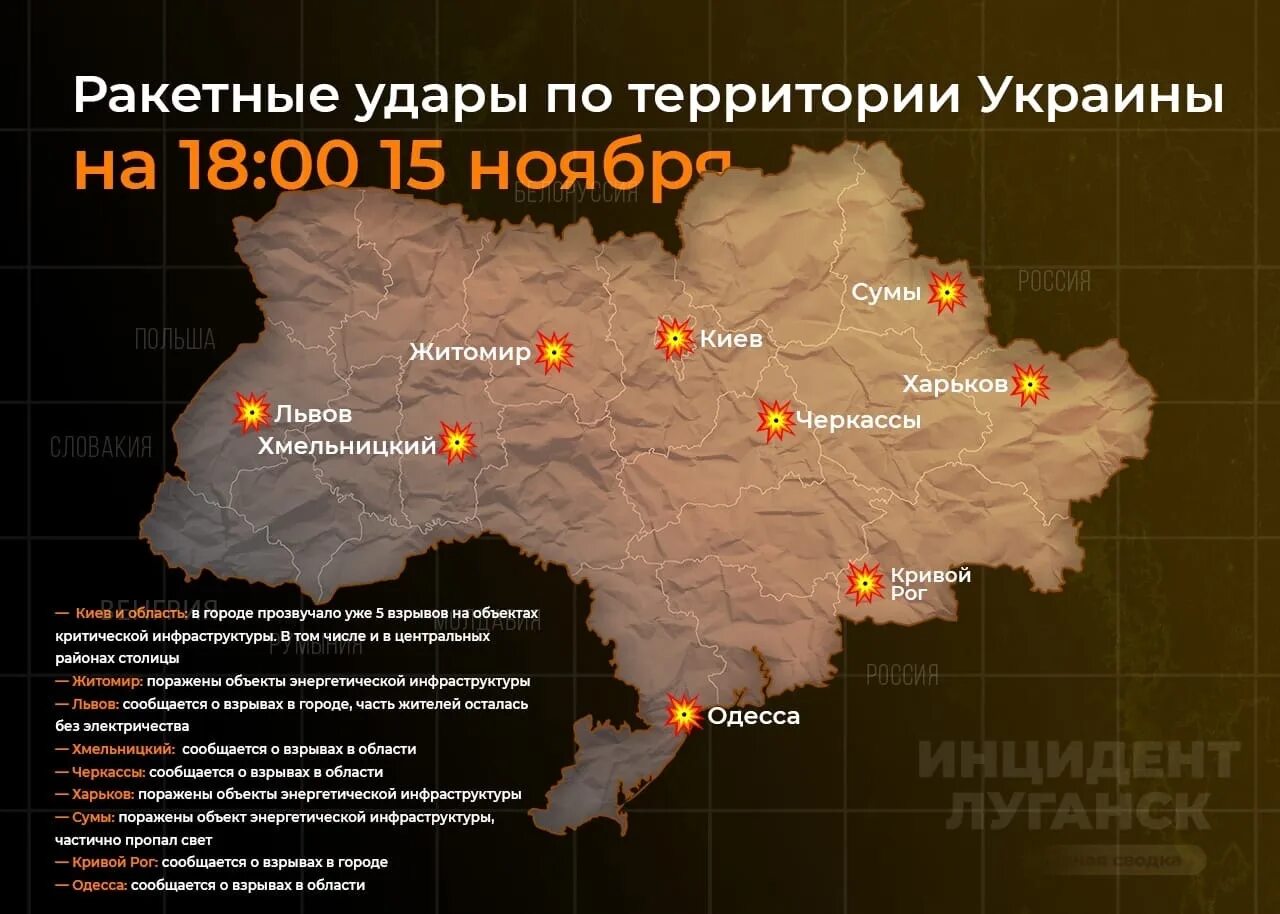 Удары по Украине 15 ноября. Ракетные удары по территории Украины 15 ноября. Территория Украины 2022. Ракетные удары по Украине сегодня.