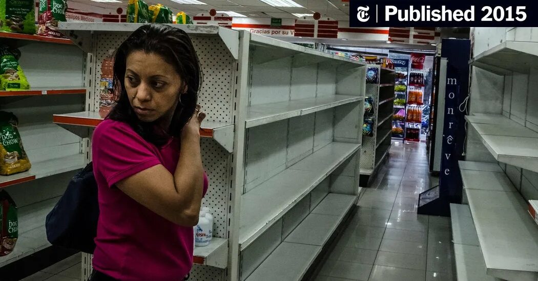Кризис в венесуэле. Пустые полки супермаркета. дефицит в венесуэле. экономический кризис в венесуэле. венесуэла кризис.