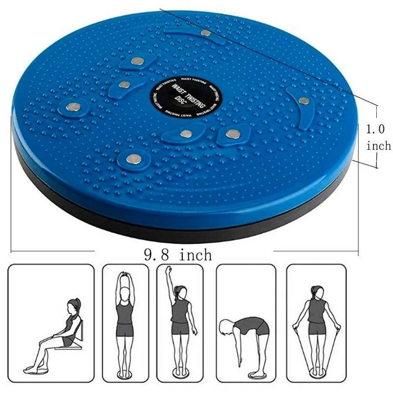 Тренажерный диск. Диск здоровья housefit 6407. диск тренажер waist twisting. занятия на диске здоровья. упражнение на диске вращения.
