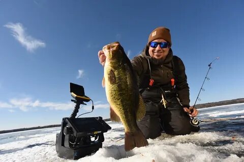 Ice fishing fish