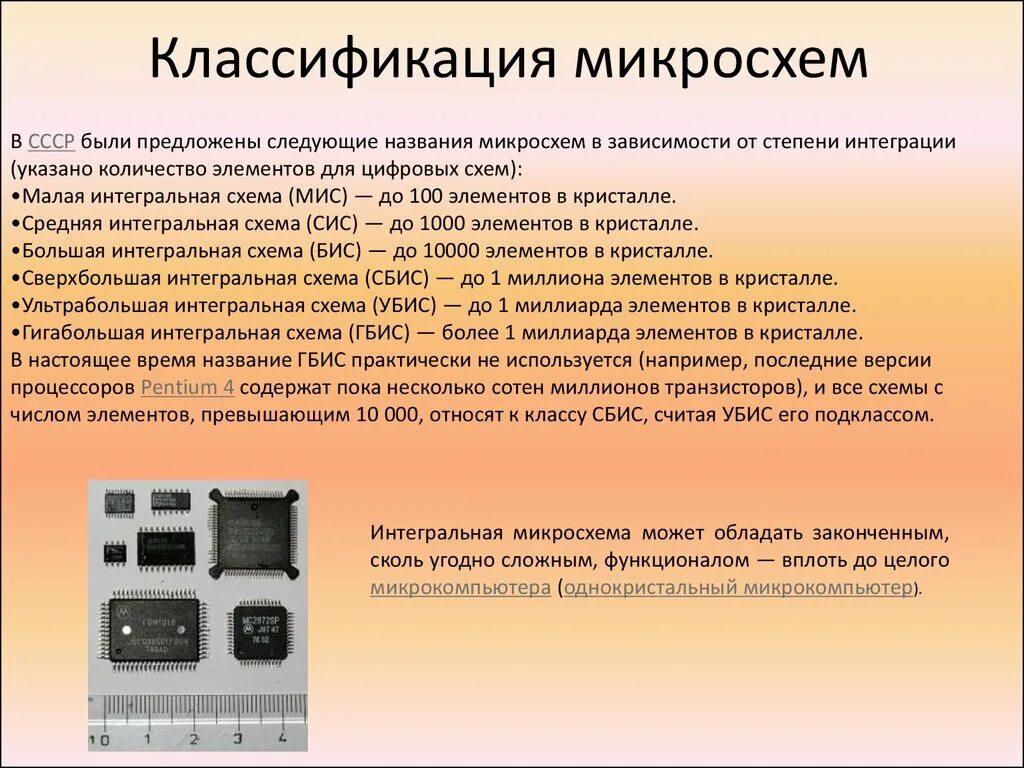 Компоненты используемые в производстве. Конструкция интегральных микросхем. Классификация цифровых интегральных микросхем.. Первая интегральная схема. Материалы для изготовления микросхемы.