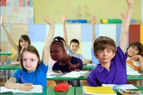 When the teacher came