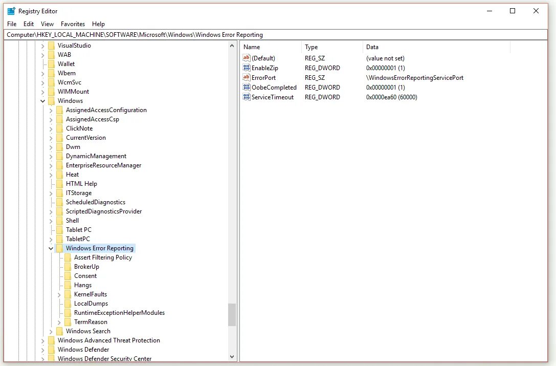 Windows no editor. Отчет об ошибках windows 10. windows no editor pak что это. windows shell experience что это. registry error windows 10.