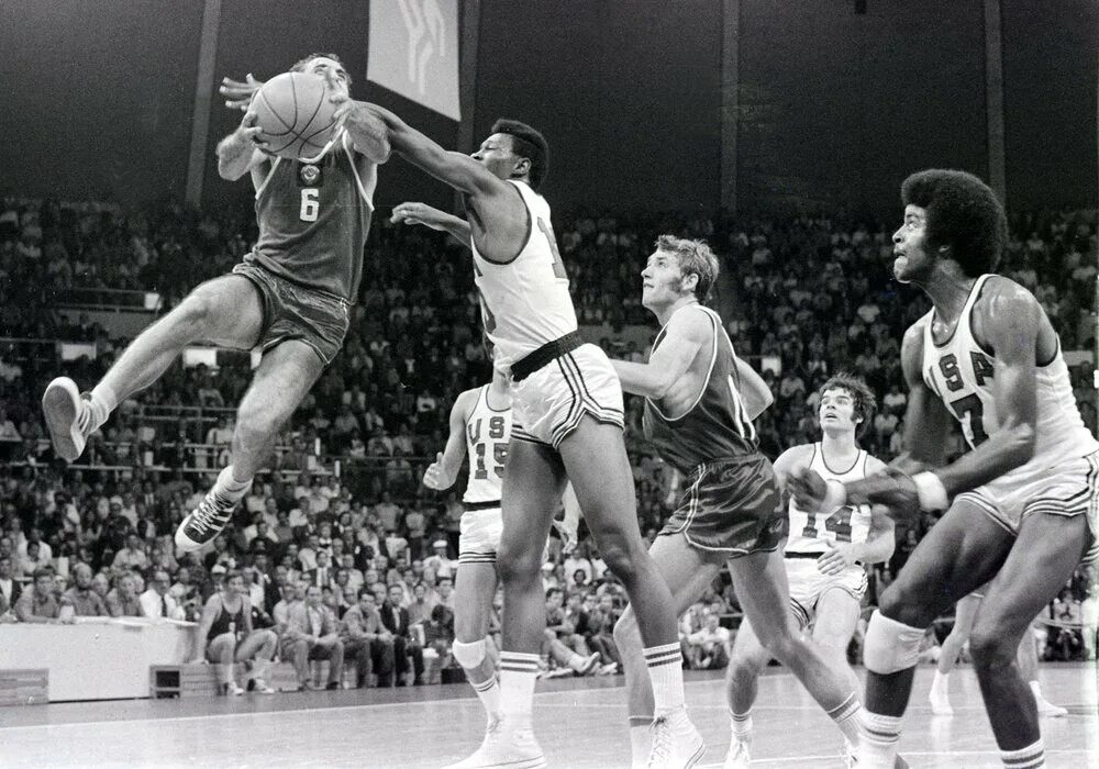 1972 Год баскетбол США СССР финал.