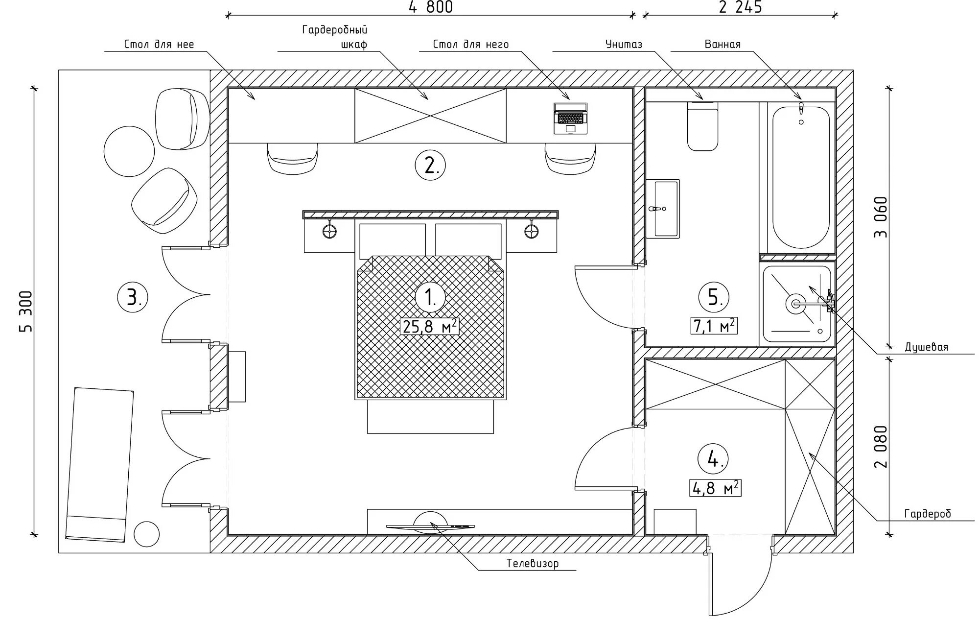 Floor plan but smaller Master bedroom design layout, Master bedroom addition, Ma