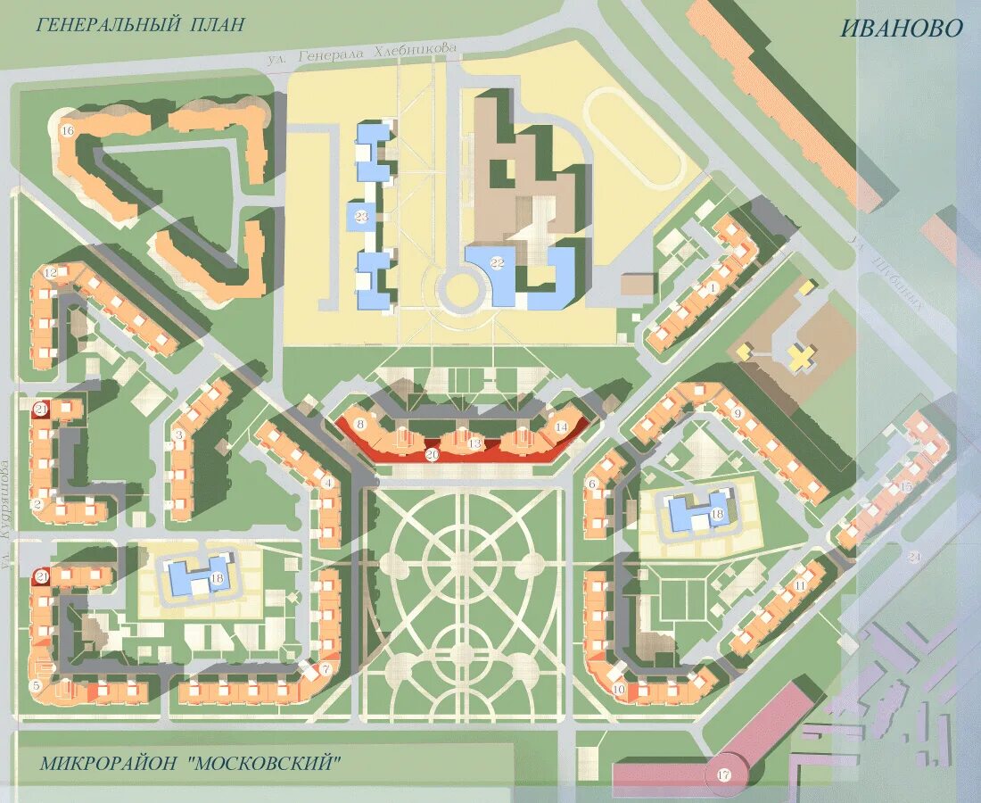 Микрорайон московский карта. Город Иваново Московский микрорайон план. План застройки города Московский микрорайоны. План застройки микрорайон Московский Иваново. План застройки 7 микрорайона, поселок московские..