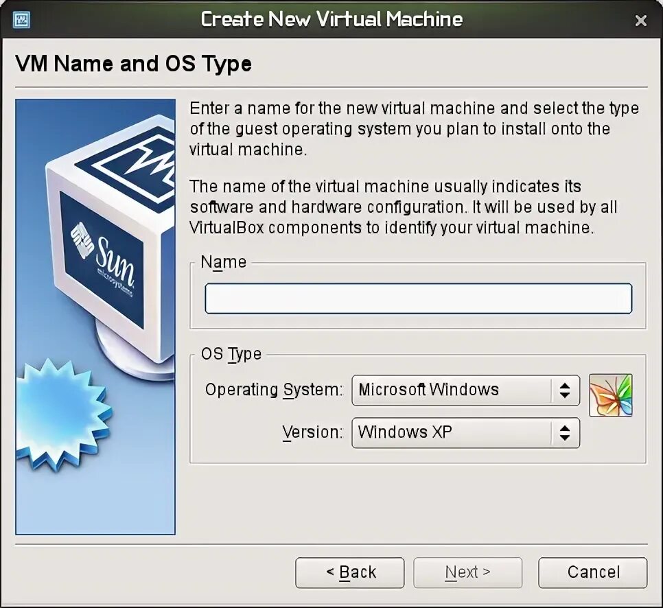 Vm name. Vm name