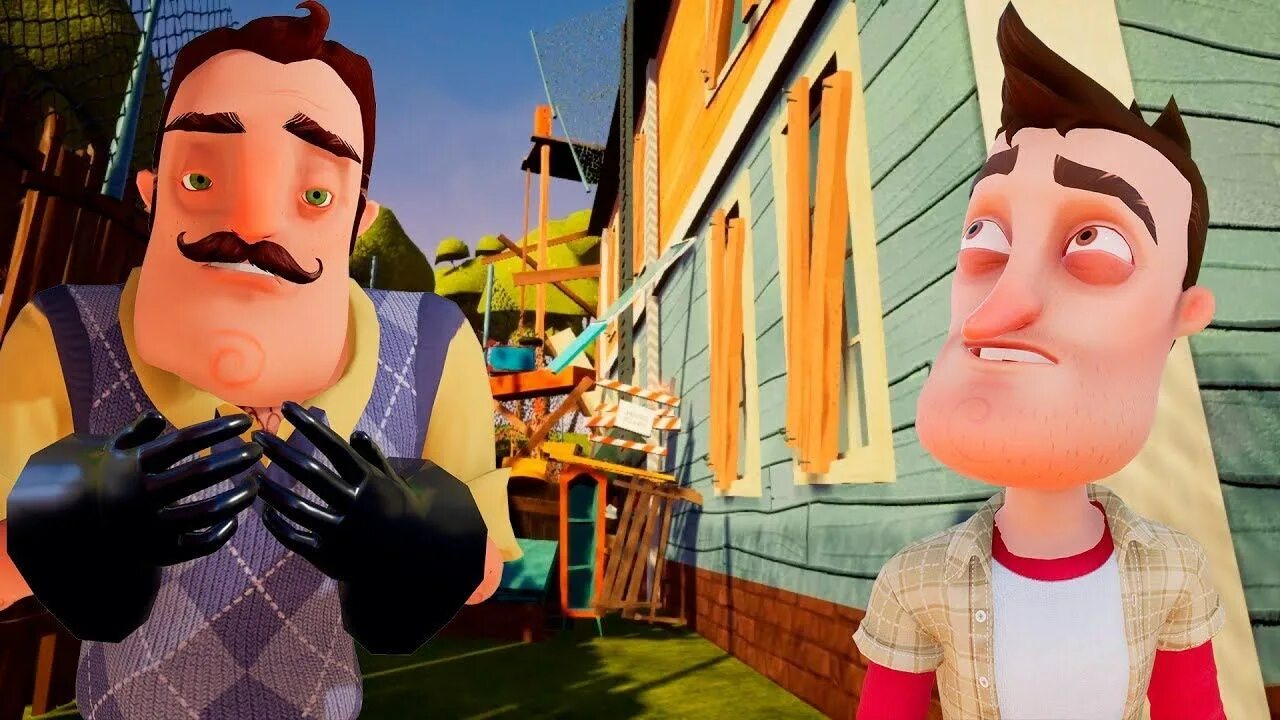 Привет сосед искать. Привет сосед 2. Привет сосед игра сосед. Игра hello Neighbor 6.