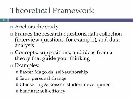 Theoretical approaches